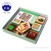 Customized Printing Colorful Baby Educational Game Card Set